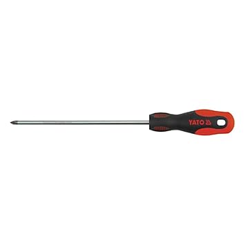 Yato YT-2778 Phillips Screwdriver PH2X200mm|Screw driver Set for Home|Screw Driver Kit|Industrial Tools & machines|Furniture Tools|Hand Tools|Toolkit|Torx Screwdriver Kit|Carpenter