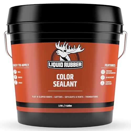 Liquid Rubber Color Sealant - Multi-Surface Leak
