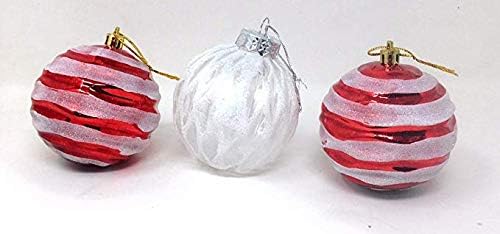AEX latest 2018 Christmas tree party hanging decorations (Three christmas ball)