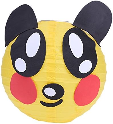 AFfeco Children DIY Cartoon Lantern Nursery Round Handcrafted Paper Lantern(12)