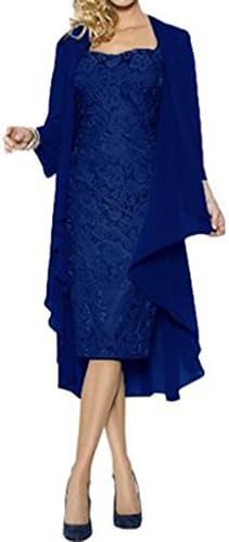 Shiningdress Women's Sexy Lace Mother of The Bride Evening Dress with Jacket