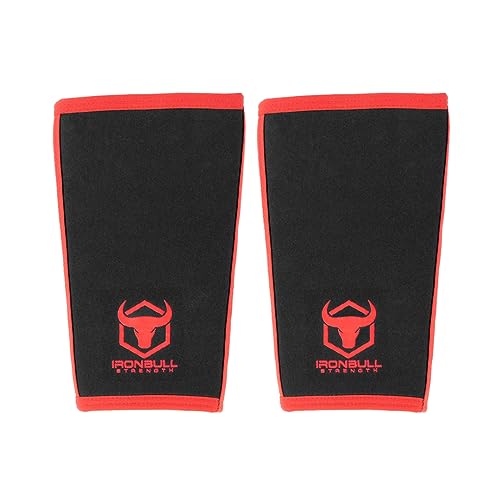 Iron Bull Strength Knee Sleeves For Powerlifting (7mm) Weightlifting
