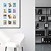 HIIMIEI Magnetic Frame Fridge Wallet Size, 2x3 2.5x3.5 Magnet Picture Frame Refrigerator
