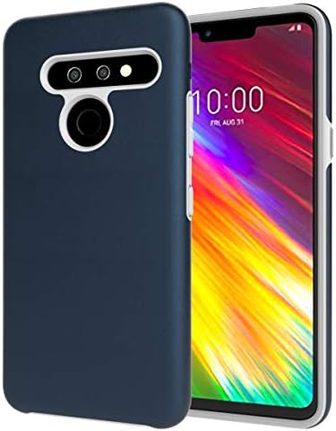 LG G8 ThinQ Case, LG G8 Case, Anti-Slip Hard Back Cover with Soft TPU Shockproof Inner Protective Case for LG G8 ThinQ (2019) - Blue