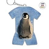 Ringkyo Custom Cute Penguin World Cup Pattern Key