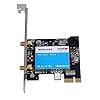 Dual Band PCI Express draadloze kaart, 2.4G / 5G 600Mbps datatransmissie Bluetooth-netwerkkaart voor WIN7 / WIN8 / WIN8…