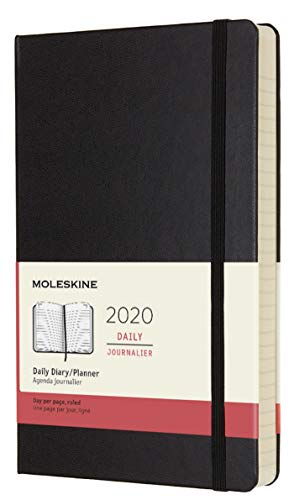 Moleskine-Classic-12-Month-2020-Daily-Planner-Hard-Cover-Large-5-x-825-Black