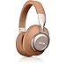 BOHM Wireless Bluetooth Over-Ear Cushioned Headphones with Active Noise Cancelling - B76 (Tan)