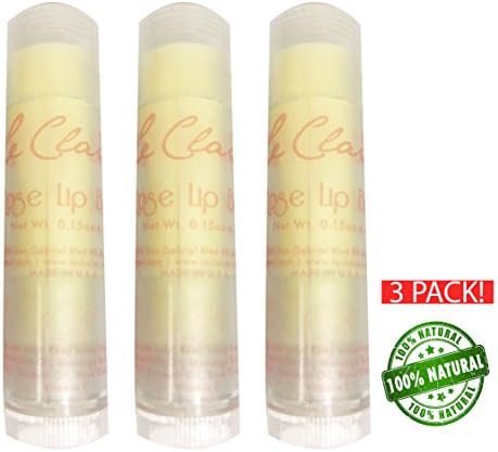 3 Pack 100% Natural Organic Green Tea Moisturizing Lip Balm, To Hydrate and Sooth Dry Lips with Green Tea Oil (Green Tea - 3 Pack)
