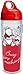Tervis Disney - Christopher Robin Busy Doing Nothing Insulated Tumbler with Wrap and Red with Gray Lid, 24oz Water Bottle, Clear