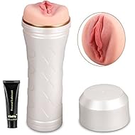 Man Masturbator Cup Adult Sex Toys- Male Masturbator Stroker 3D Realistic Vagina Masturbation Pussy Cup Discreetly Packed