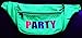 Bam Products- Neon Fanny Party Pack (Green-Multi)