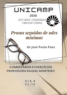 Livro UNICAMP: LEITURAS LITERÁRIAS OBRIGATÓRIAS: PROSAS SEGUIDAS DE ODES MÍNIMAS, DE JOSÉ PAULO PAES