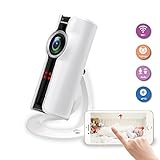 Video Baby Monitor WiFi Camera, CAMVIEW Wireless Security IP Camera with 2-way Audio, Night Vision, Panoramic Viewing in Smartphone
