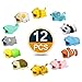 Moshkai 12 Pieces Cute Animals Cable Bites, Various Animal Cable Bites Cable Accessories Phone Cables Protectors