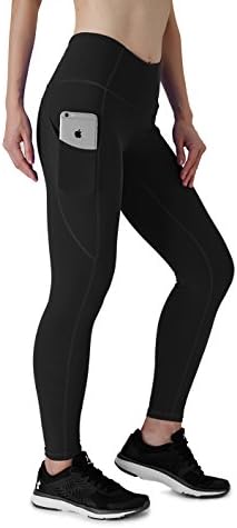 Dyorigin Leggings For Women – High-Waisted Tummy Control Compression Yoga Leggings Athletic Pants With Pockets