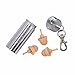 EarPeace Ear Plugs - High Fidelity Hearing Protection for Concerts & Music Professionals (Silver/White)