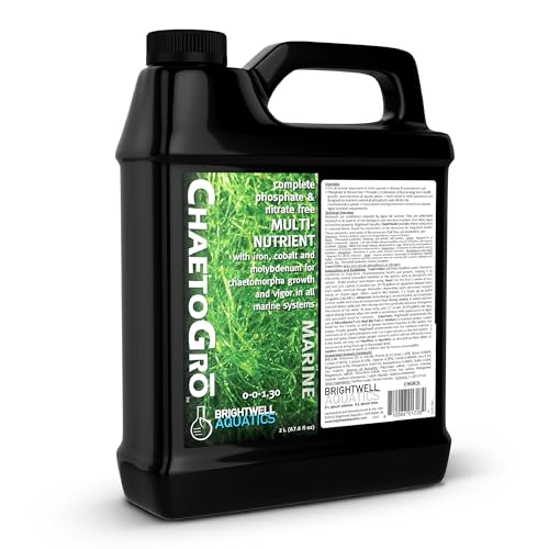 Brightwell Aquatics - ChaetoGro - Algae Nutrient Supplement for Chaetomorpha Gr…