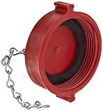 Moon 664-252 Plastic Fire Hose Fitting, Cap, 2-1/2