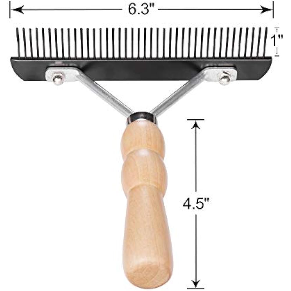 long tooth undercoat rake