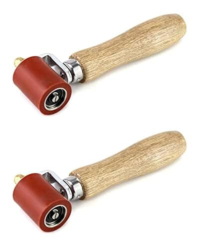 QWORK Seam Roller, 40mm Silicone Seam Roller Wallpaper Seam Roller