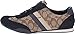 Coach Womens Kelson Signature Sneaker,Khaki/Midnight,9 M US