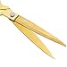 Sewing Scissors Titanium Stainless Steel Professional Shears Heavy Duty 10.5 Inch Gold CCR