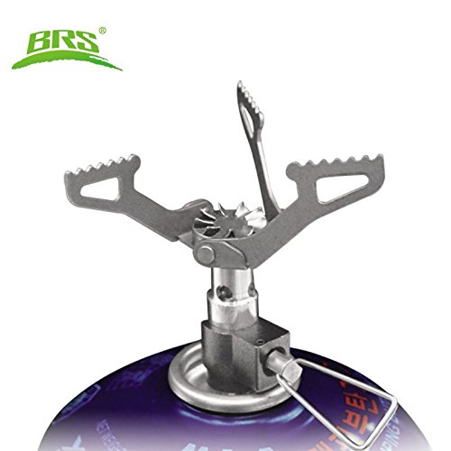 25g Titanium Alloy Outdoor Miniature Ultra-light Small Mini Butane Gas Stove Camping Equipment Gear 