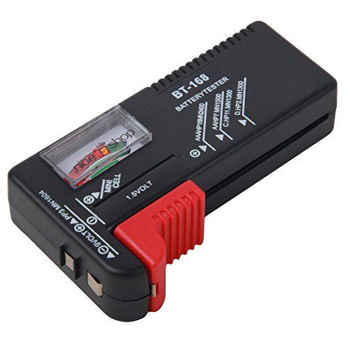 Battery Tester for AA / AAA / C / D / 9volt Rectangular and Button