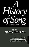 A History of Song by Denis Stevens