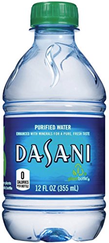 Dasani Water, Enhanced With Minerals, 12 Fl Oz (Pack of 15, Total of 180 Fl Oz)