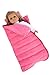 DreamWorld Collections - Slumber Party - Pink Sleeping Bag with a Pillow - Fits 18 Inch American Girl Doll, 18 Inch Doll Accessories (Doll Not Included)