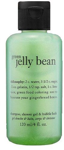 Philosophy Green Jelly Bean Shampoo, Shower Gel &amp; Bubble Bath (120ml) SEALED *Limited Edition*