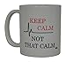 Rogue River Tactical Funny Nurse Coffee Mug Keep Calm Not that Calm Novelty Cup Great Gift Idea For Nurse Doctor CNA RN Psych Tech EMT EMS Paramedic