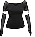 Spiral - Womens - GOTHIC ROCK - Mesh Glove Long Sleeve Top