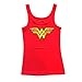 Justice League Wonder Woman Logo Juniors Tank Top Tee (X-Large)
