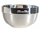 HerbaFlow Insulated Extra Large Stainless Steel Shaving Bowl -newly updated