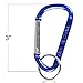 ArtCreativity 3 Inch Rock Carabiner Clip Keychains for Kids and Adults - Set of 12 - Durable D-Ring Key Chains - Cool Birthday Party Favors, Goody Bag Fillers, Prize for Boys and Girls