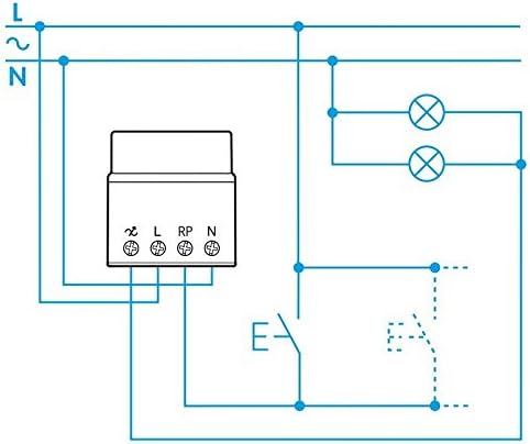 Led Dimmer 230v Max 50w Dimmbar Dosendimmer Fur Tasterschaltung Passen Fur Gu10 Leds Und 230v Leds Amazon De Beleuchtung