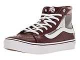 Vans Men's Hi-Top Sneakers, Red Mesh Port True