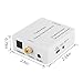 Musou Digital Optical to Coaxial Converter and Coax to Optical Toslink Converter Adapter,Bi-Directional Coax Optical Switch Digital Audio Converter