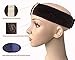 Lace Wig Grip Band - Non Slip Velvet Wig Comfort Head Hair Band Extra Hold Wig Headband Adjustable Women Hair Scarf with 1 Wig Cap (Brown)