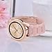 V-MORO Pink Strap for Galaxy Watch 42mm Band/Active 40mm Bands Rose Gold Women 20mm Light Resin Bracelet with Metal Stainless Steel Buckle for Samsung Galaxy Watch 42mm R810/Galaxy Watch Active 40mm
