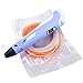 Kuman 100B Newest Version 3D Printing Pen With LCD Screen for Doodling Drawing 3D Pen Tool with 3 1.75mm ABS Filament- As DIY Gift 3D Printers (Purple)