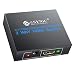 eSynic 1x2 HDMI Splitter 1 in 2 Out, HDMI Powered Splitter Repeater HDMI Amplifier Switch Support Full HD 1080P 3D for HDTV PS3 PS4 DVD PC Blu-ray Player - One Input to Two Outputs primary
