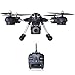 Contixo F10 RC Quadcopter Drone with HD Camera, Headless Mode, 2.4GHz, 4 Channel, 6 Axis Gyro RTF, Support GoPro HERO Cameras