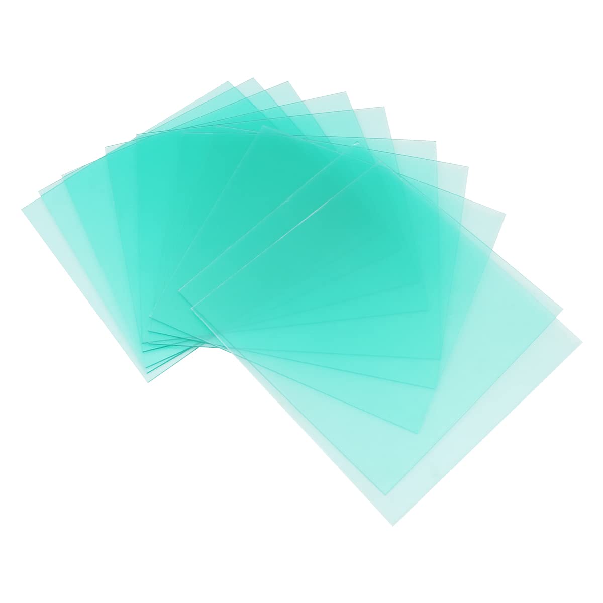 Tiardey 10Pcs Welding Helmet Lens Transparent Protective Plate Spare Replacement Lens for Welding The Protective Sheet of The Cover - 133X144mm