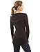 PattyBoutik Women Hoodie Curve Hem Tunic Top (Black Large)