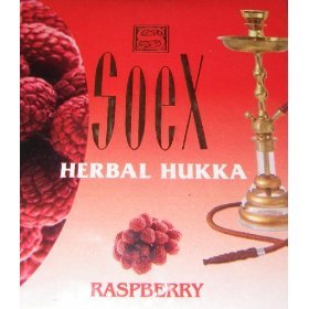 50 Gram Raspberry Soex Herbal Hookah Shisha Molasses Tobacco Free