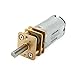 uxcell DC 3V 9RPM Micro Speed Reduction Motor Mini Gear Box Motor with 2 Terminals for RC Car Robot Model DIY Engine